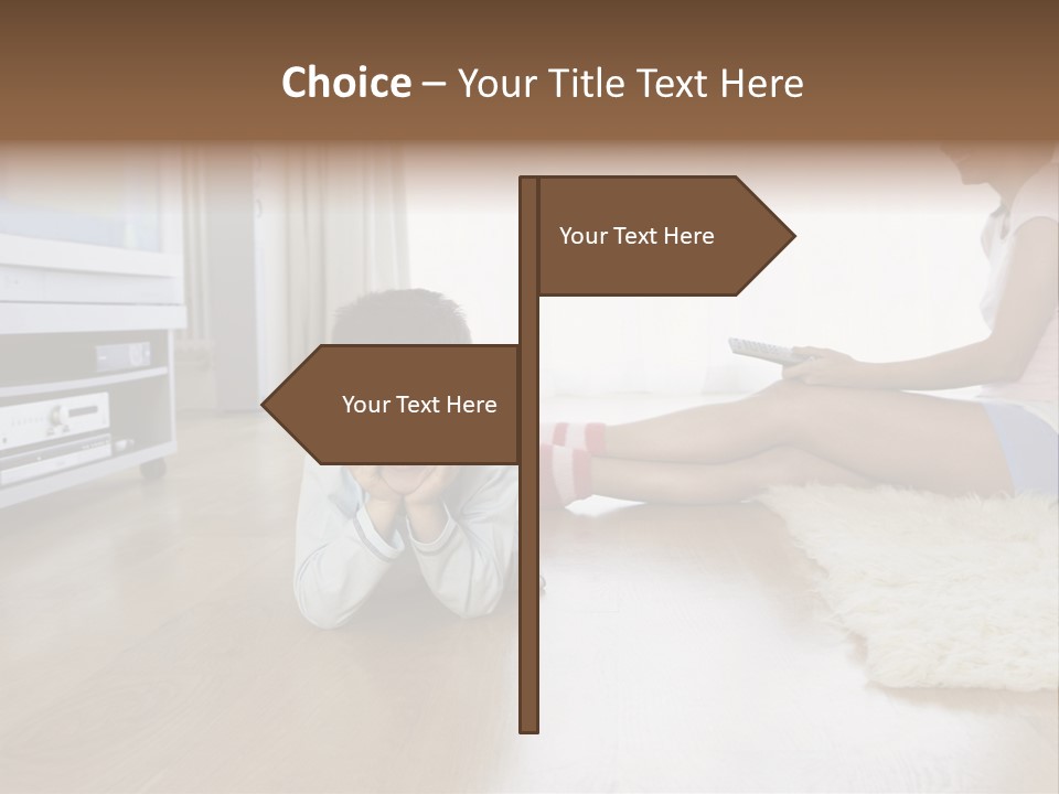 Parent Floor Looking PowerPoint Template