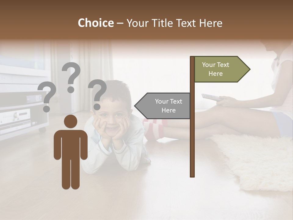Parent Floor Looking PowerPoint Template