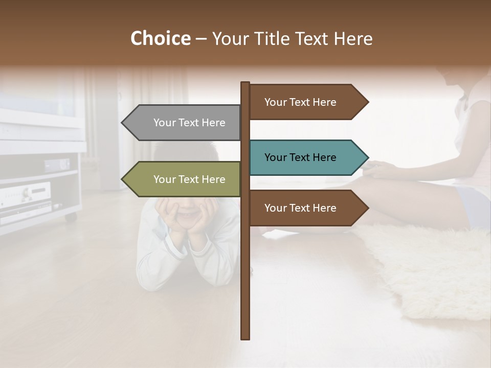 Parent Floor Looking PowerPoint Template
