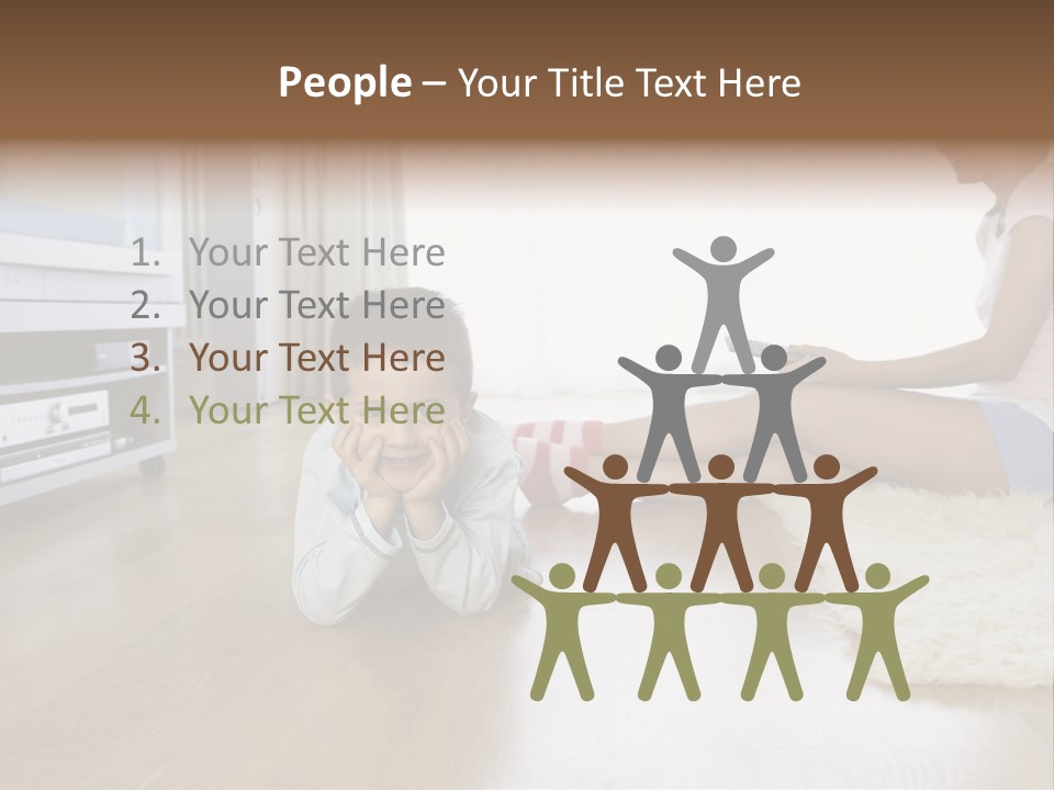 Parent Floor Looking PowerPoint Template