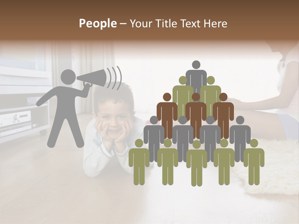 Parent Floor Looking PowerPoint Template