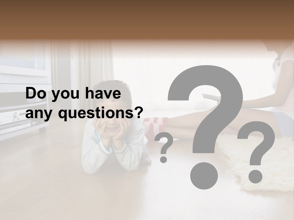 Parent Floor Looking PowerPoint Template