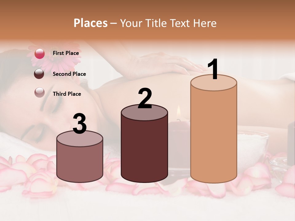 Topless Eyes Candle PowerPoint Template