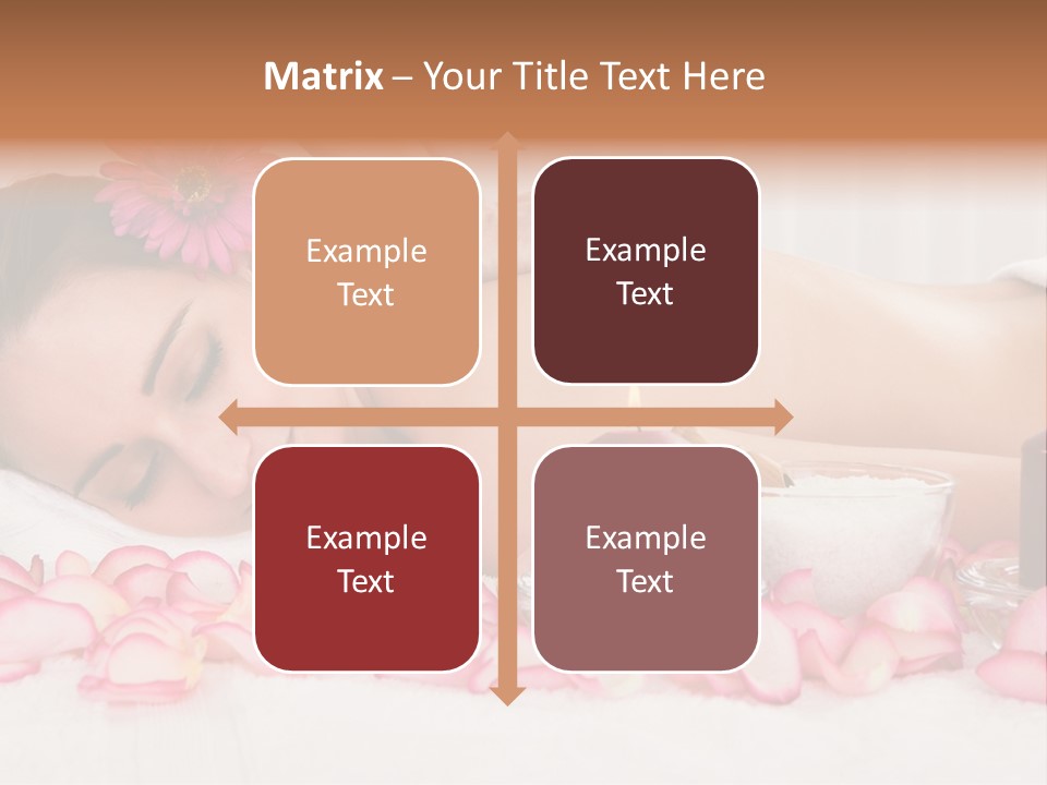 Topless Eyes Candle PowerPoint Template