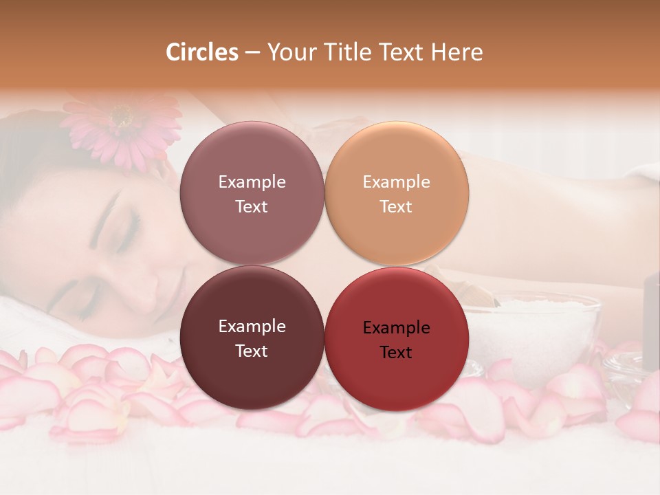 Topless Eyes Candle PowerPoint Template