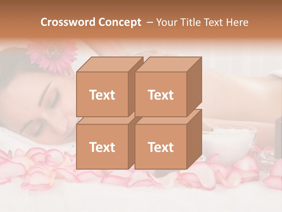 Topless Eyes Candle PowerPoint Template