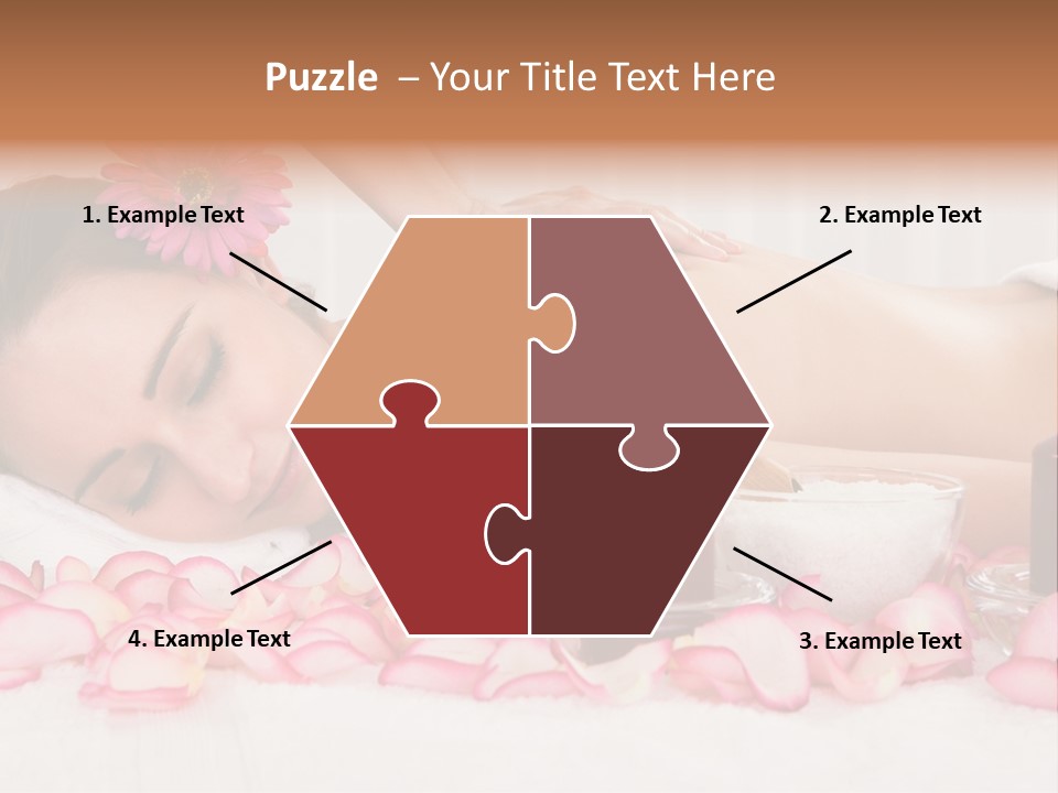 Topless Eyes Candle PowerPoint Template