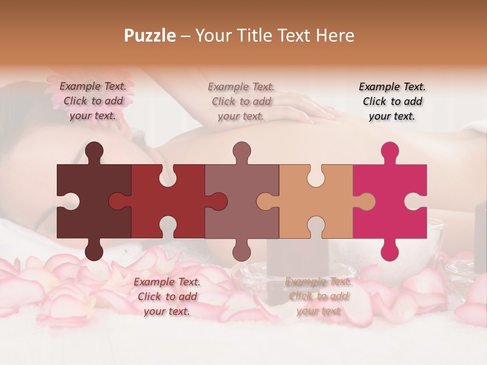 Topless Eyes Candle PowerPoint Template