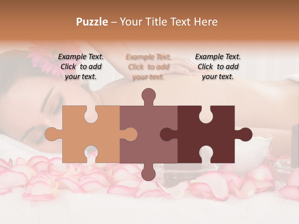 Topless Eyes Candle PowerPoint Template