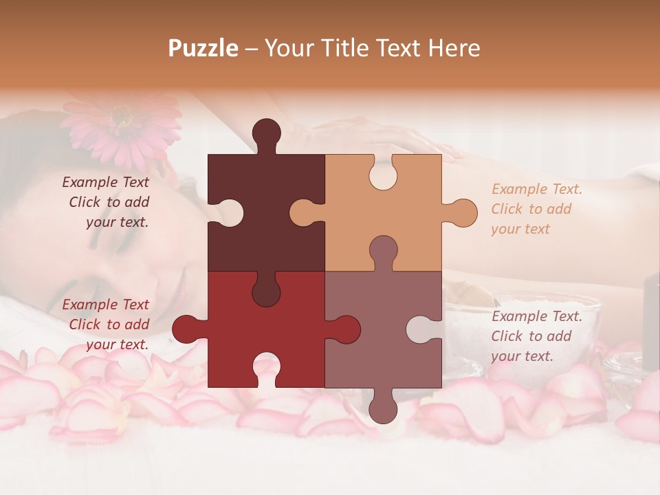 Topless Eyes Candle PowerPoint Template