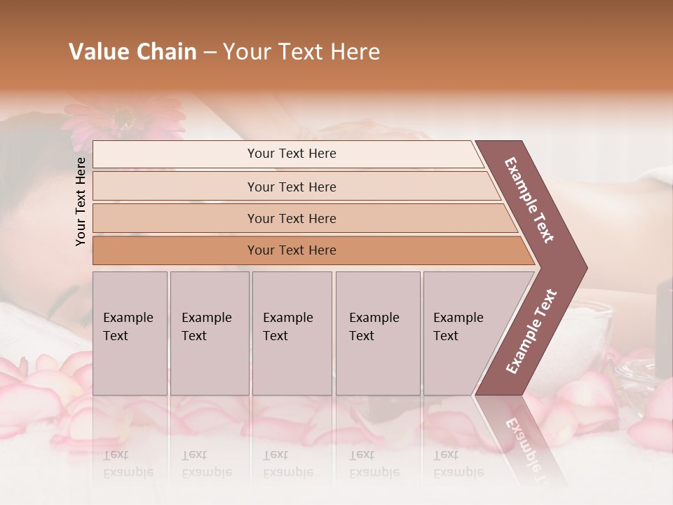 Topless Eyes Candle PowerPoint Template