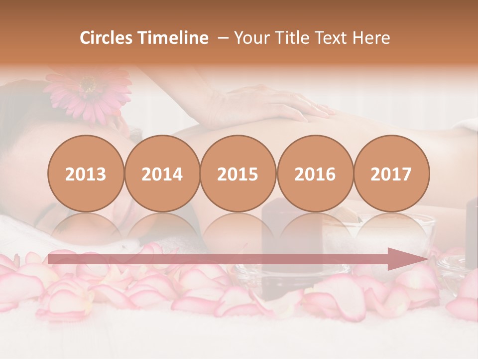 Topless Eyes Candle PowerPoint Template