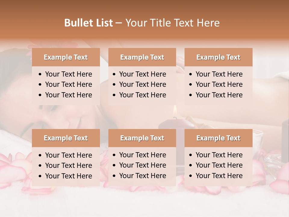 Topless Eyes Candle PowerPoint Template