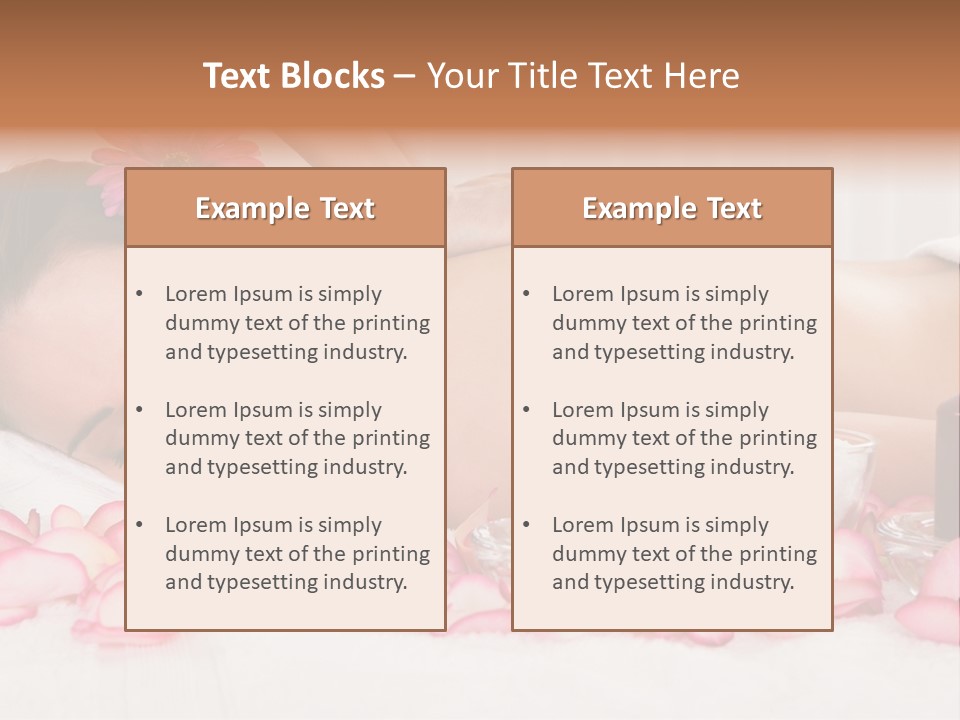 Topless Eyes Candle PowerPoint Template