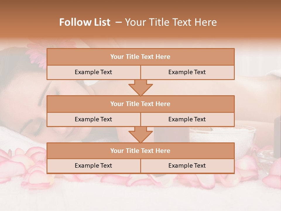 Topless Eyes Candle PowerPoint Template