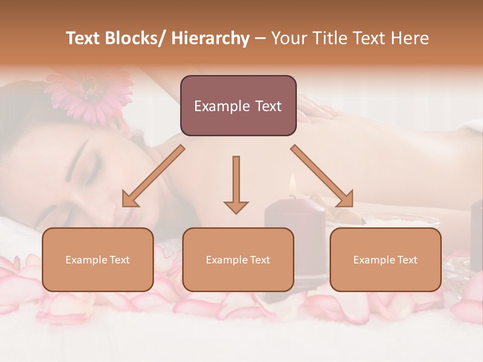 Topless Eyes Candle PowerPoint Template