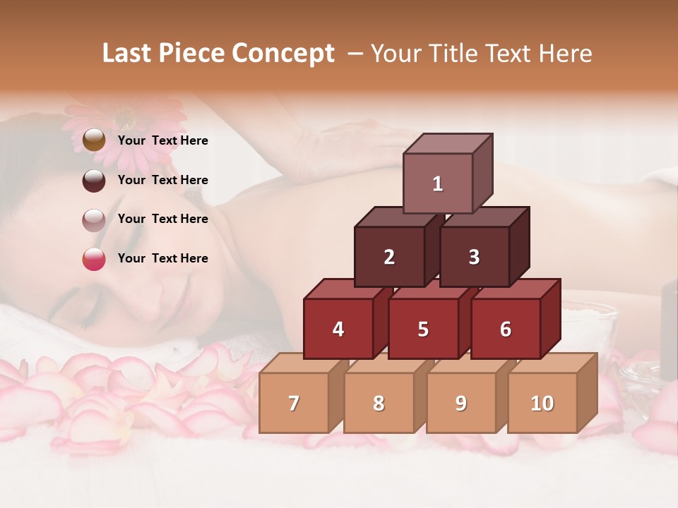 Topless Eyes Candle PowerPoint Template