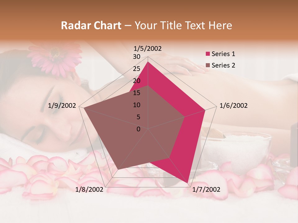 Topless Eyes Candle PowerPoint Template