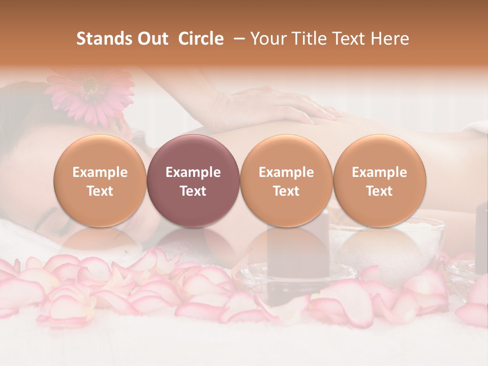 Topless Eyes Candle PowerPoint Template