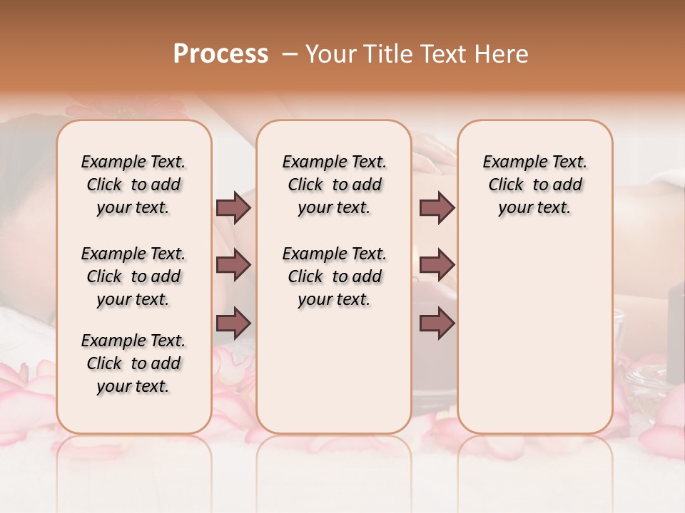 Topless Eyes Candle PowerPoint Template