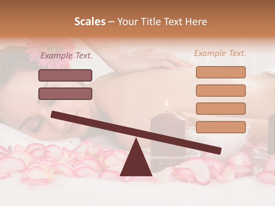 Topless Eyes Candle PowerPoint Template