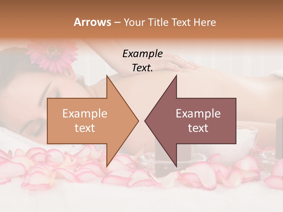 Topless Eyes Candle PowerPoint Template