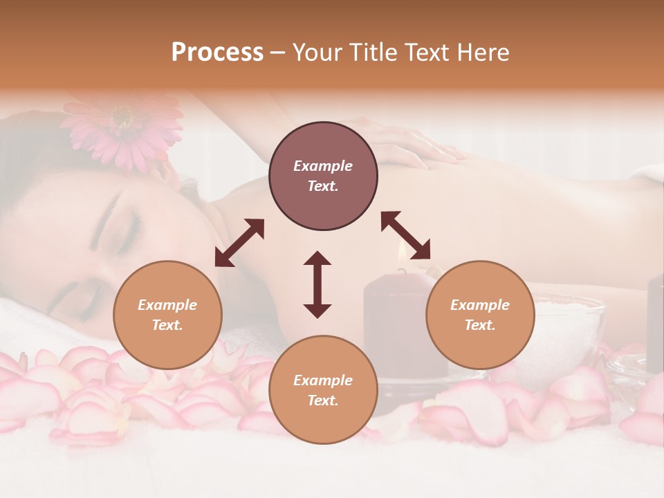 Topless Eyes Candle PowerPoint Template