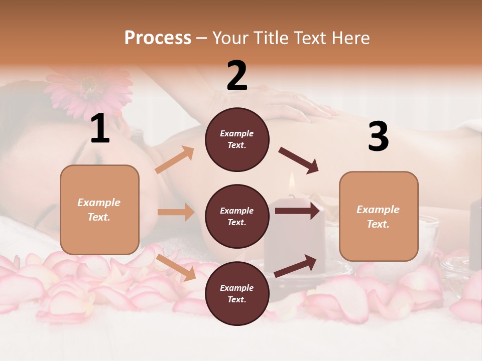 Topless Eyes Candle PowerPoint Template