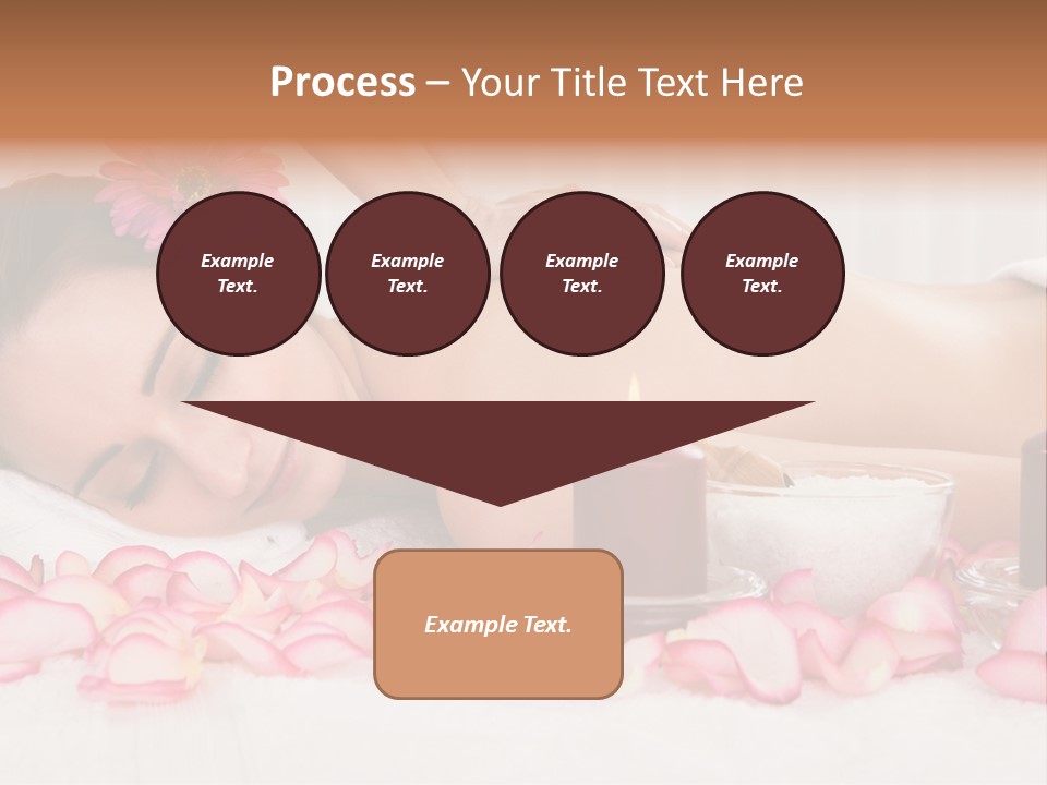 Topless Eyes Candle PowerPoint Template