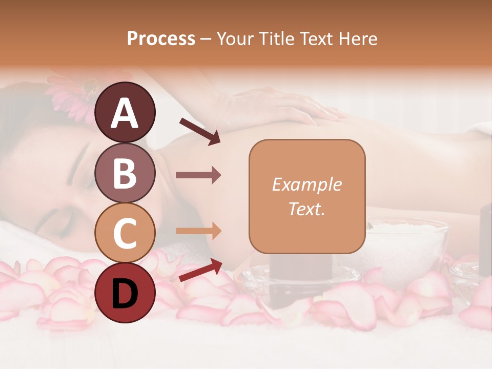 Topless Eyes Candle PowerPoint Template
