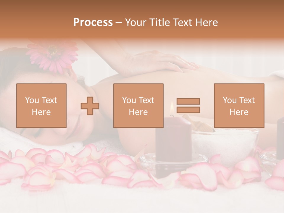 Topless Eyes Candle PowerPoint Template