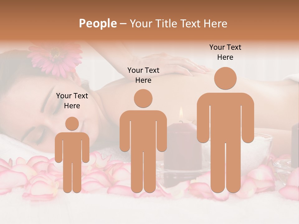 Topless Eyes Candle PowerPoint Template