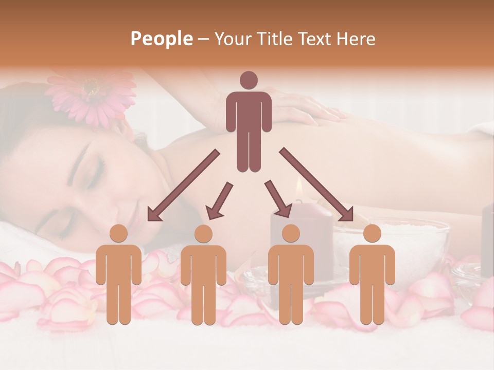 Topless Eyes Candle PowerPoint Template