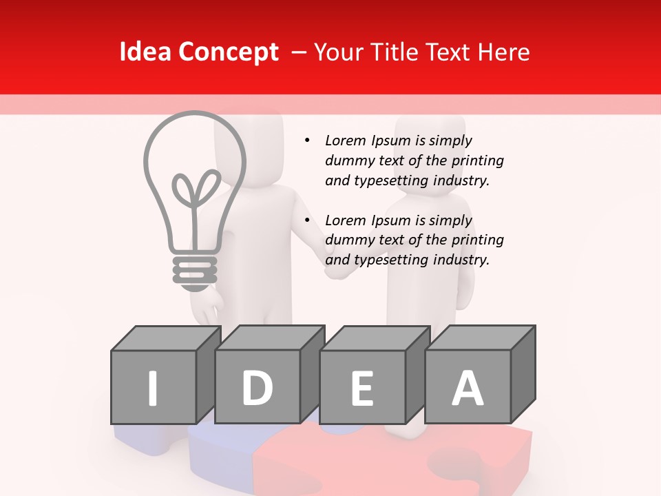 Tie Incentive Suit PowerPoint Template