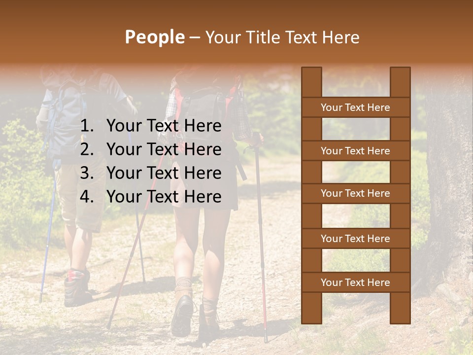 Holiday Female Sporty PowerPoint Template