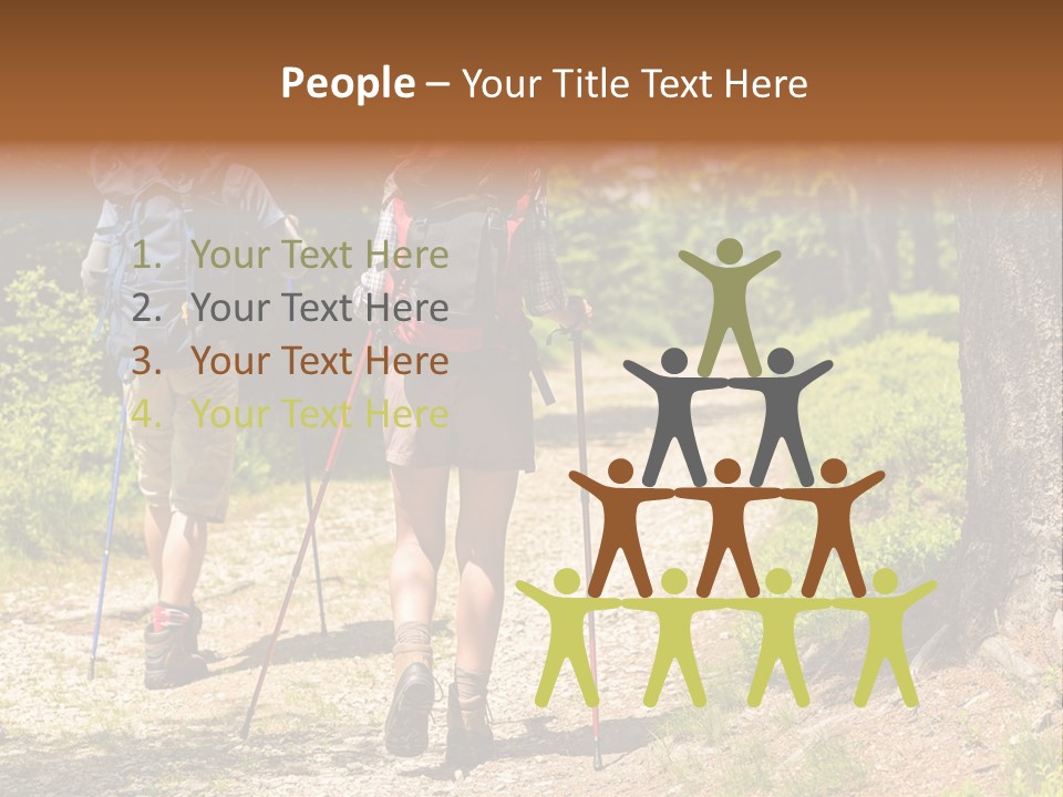 Holiday Female Sporty PowerPoint Template