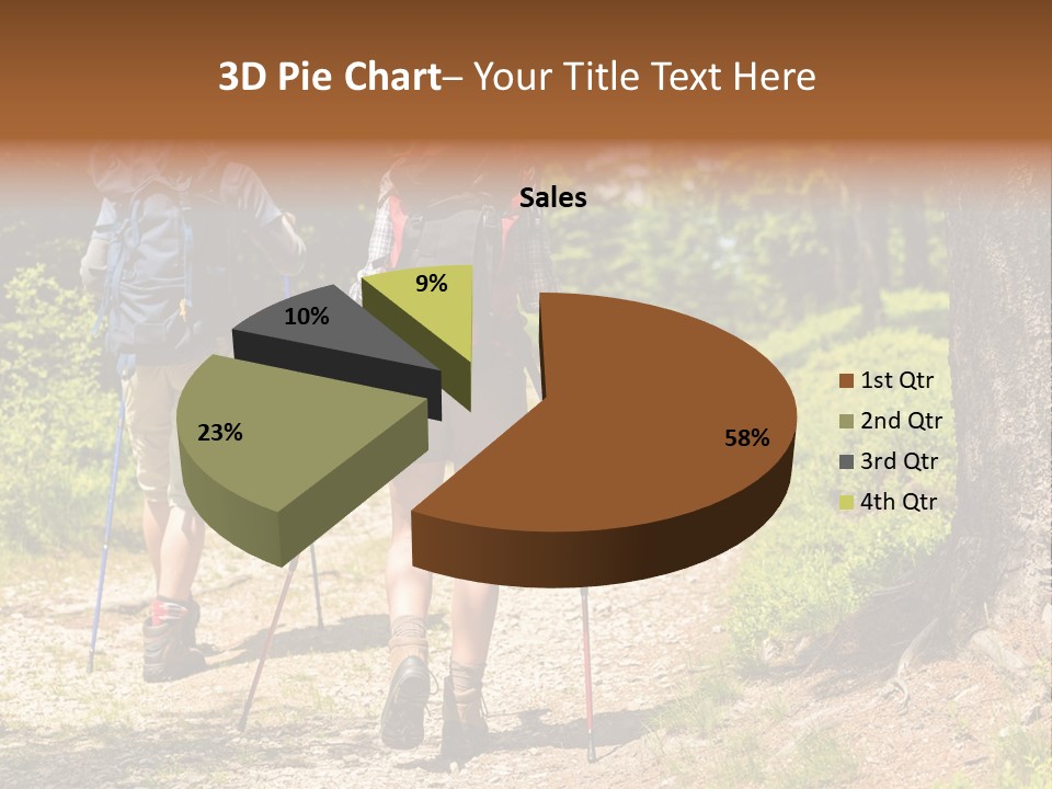 Holiday Female Sporty PowerPoint Template