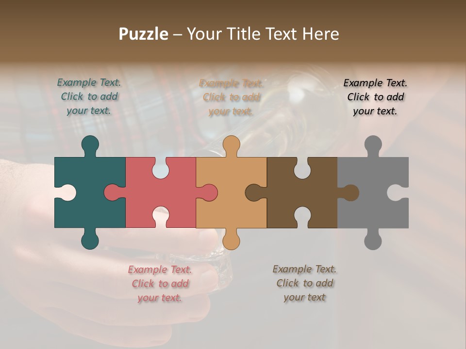 Bar Alcohol Transparent PowerPoint Template