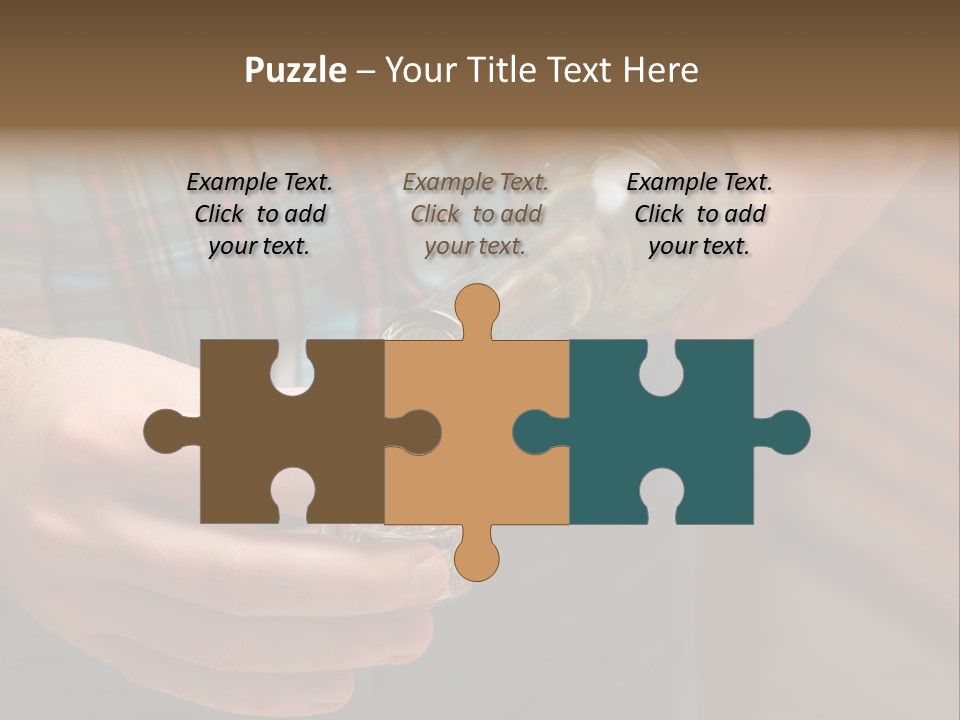 Bar Alcohol Transparent PowerPoint Template