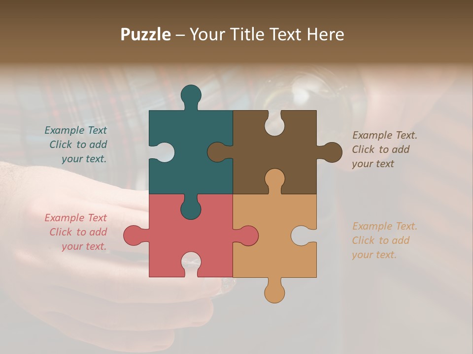 Bar Alcohol Transparent PowerPoint Template