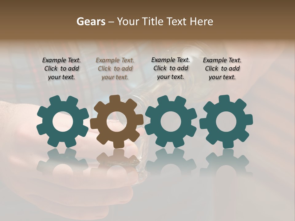 Bar Alcohol Transparent PowerPoint Template