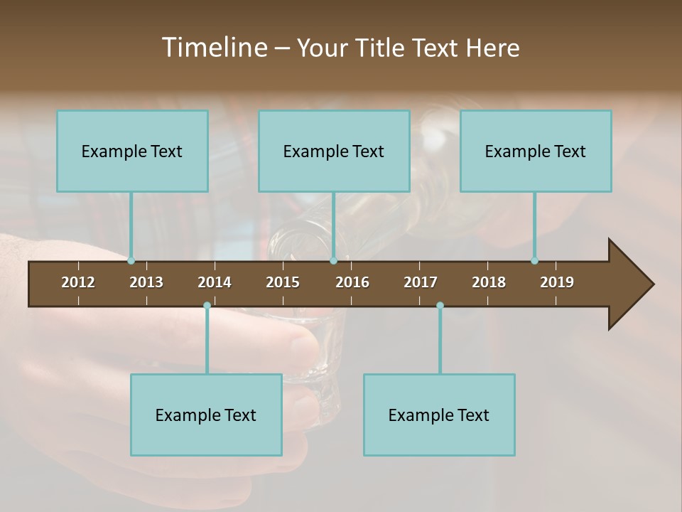 Bar Alcohol Transparent PowerPoint Template