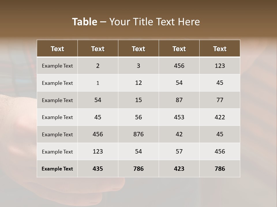 Bar Alcohol Transparent PowerPoint Template