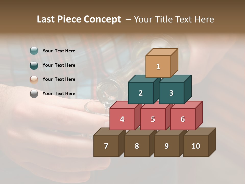 Bar Alcohol Transparent PowerPoint Template