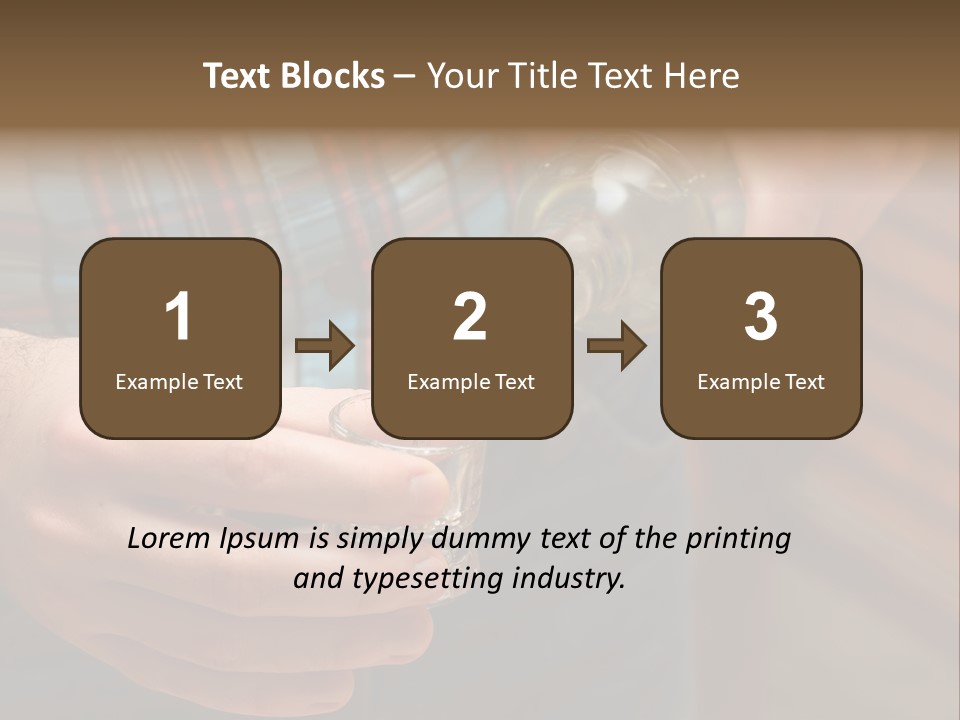 Bar Alcohol Transparent PowerPoint Template