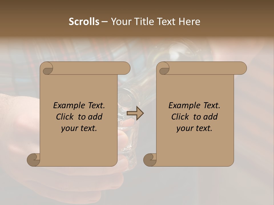 Bar Alcohol Transparent PowerPoint Template