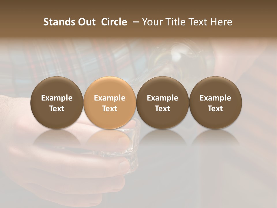 Bar Alcohol Transparent PowerPoint Template