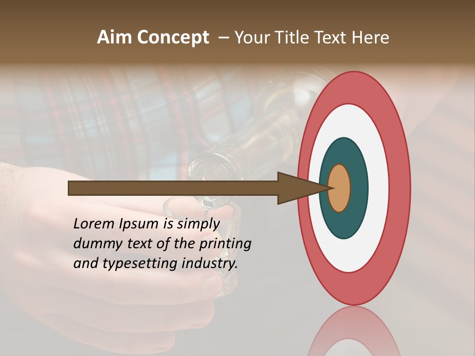 Bar Alcohol Transparent PowerPoint Template