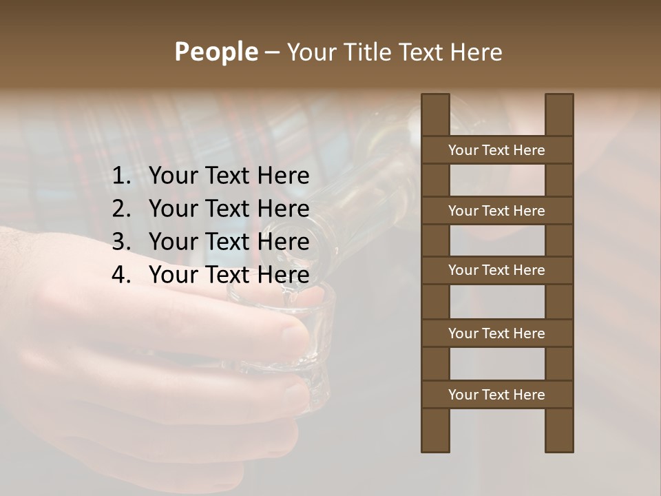 Bar Alcohol Transparent PowerPoint Template