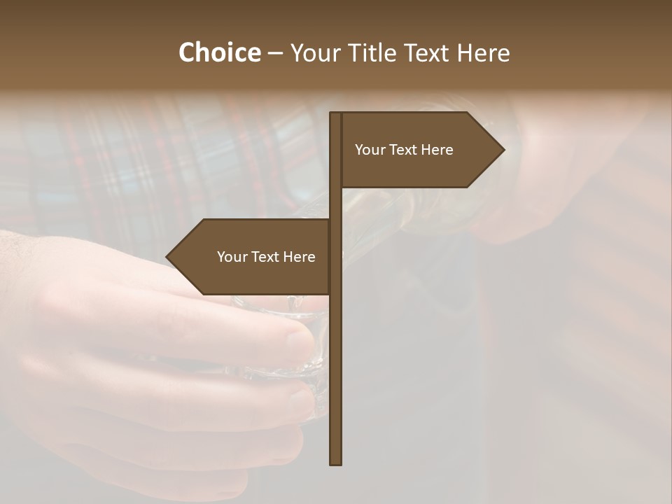 Bar Alcohol Transparent PowerPoint Template